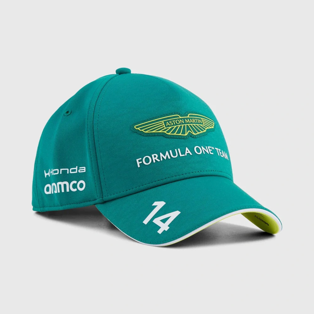Aston Martin F1 Team Fernando Alonso #14 Cap 2026 – Grün