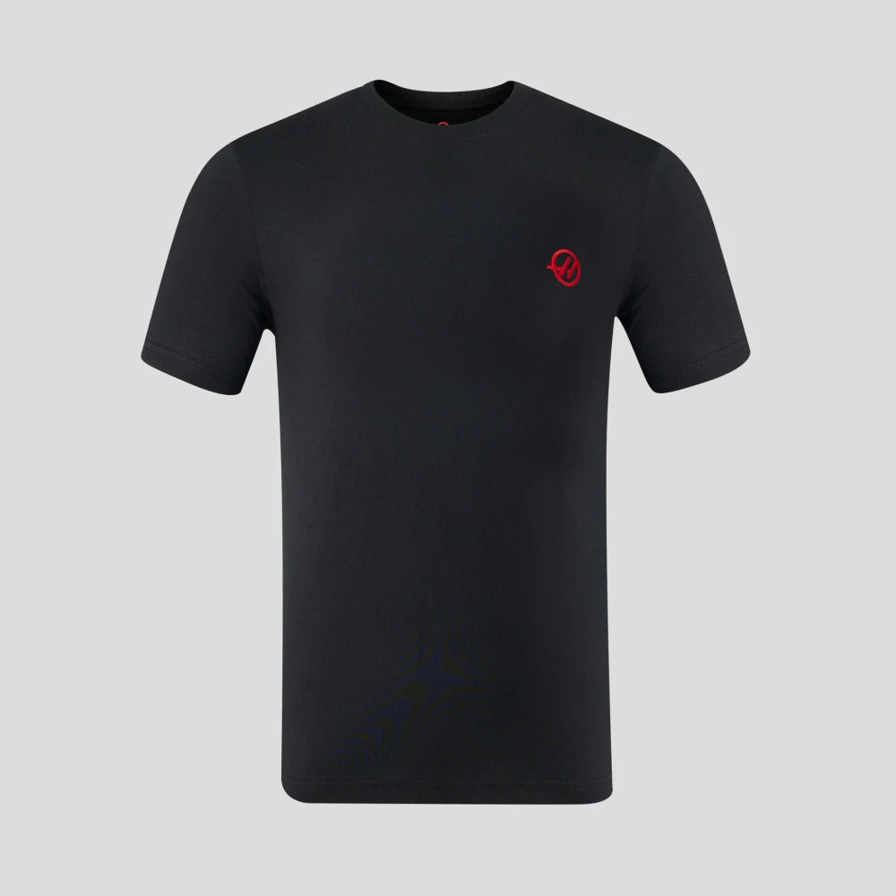 Haas F1 Team GRAPHIC T-Shirt mit Logo – Schwarz