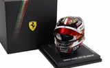 LookSmart Charles Leclerc Helmmodell im Maßstab 1:5 – SF Abu Dhabi 2025