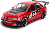 Jada Fast & Furious Mitsubishi Lancer Evolution IX Modell im Maßstab 1:24 – Tokyo Drift 2006