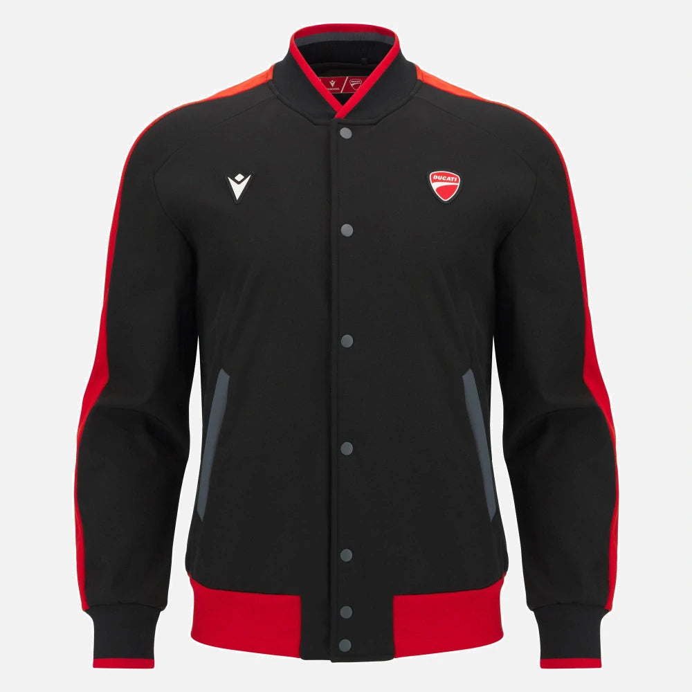 Ducati x Macron Softshell Jacket with Logo – Black