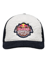Red Bull Rampage FLEECE Cap – Creme/Marineblau