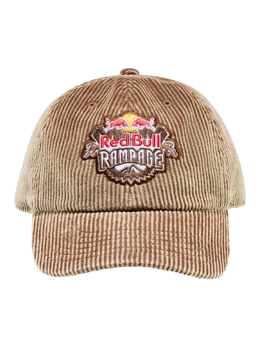 Red Bull Rampage CORDUROY Cap – Hellbraun