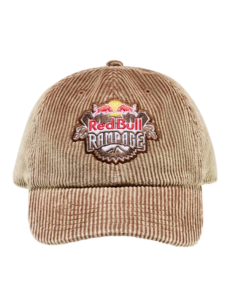 Red Bull Rampage CORDUROY Cap – Hellbraun