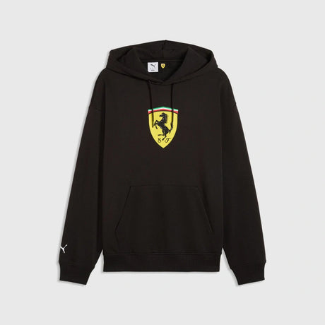 Scuderia Ferrari F1 x Puma Hoodie with Large Shield – Black