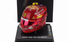LookSmart Carlos Sainz Helmet Model 1:5 – SF Abu Dhabi 2024