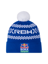 Red Bull Bora Hansgrohe Bommelmütze mit Logo – Christmas Edition