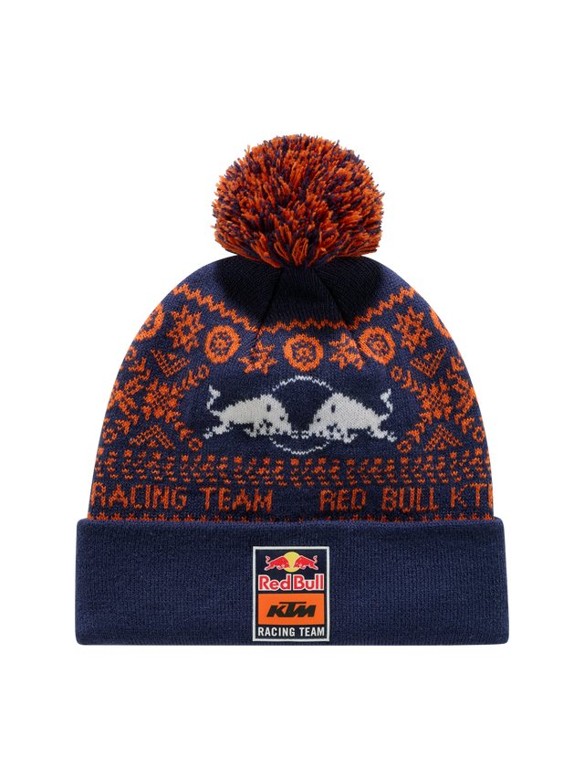 KTM Red Bull Racing Bommelmütze mit Logo – Christmas Edition