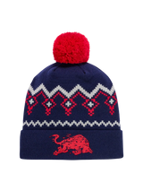 Red Bull Ring Bobble Beanie with Logo – Christmas Edition