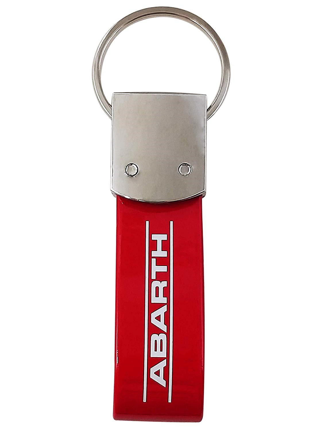 Abarth Schlüsselanhänger BAND rot