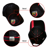 Abarth Cap schwarz