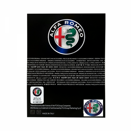 Alfa Romeo Aufkleber Quadrifoglio
