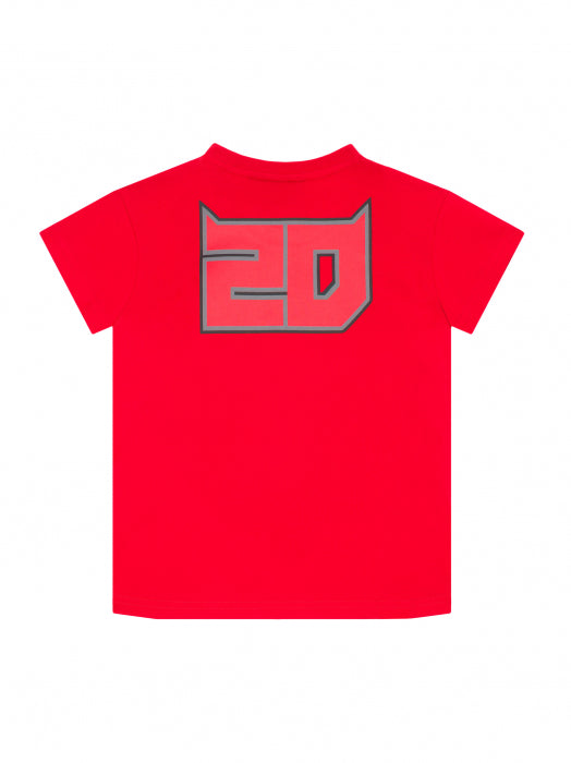 Fabio Quartararo kids' T-shirt red