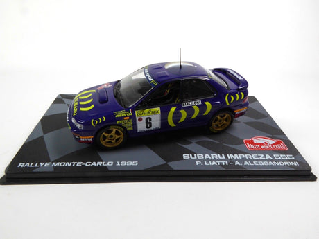 Modell Subaru Impreza 555 Rallye Monte Carlo 1995 P. Liatti – A. Alessandrini