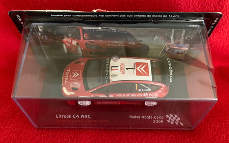 Modell Citroen C4 WRC Loeb Monte Carlo 2008