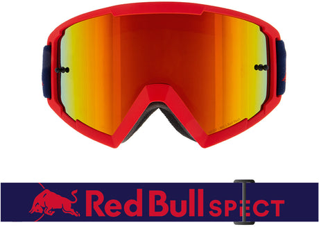 Red Bull Spect Motocrossbrille WHIP rot mit orangefarbenem Glas
