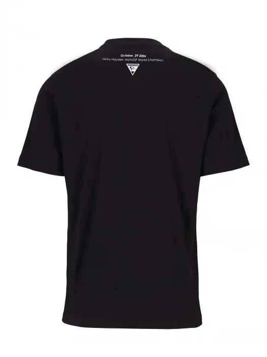 Nicky Hayden T-Shirt mit 69-Logo schwarz