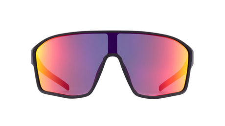 Red Bull Spect Sonnenbrille DAFT schwarz mit blau-rotem Glas