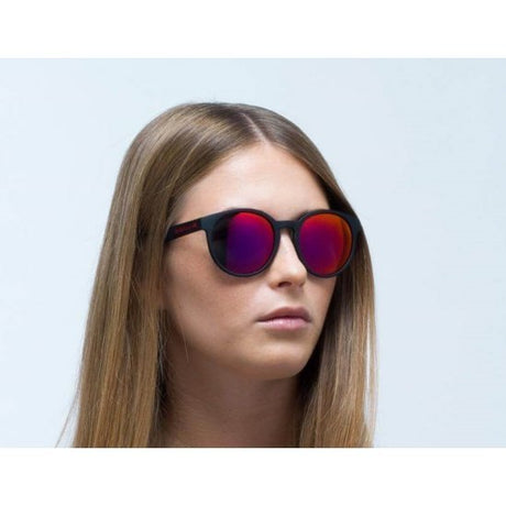 Red Bull Spect Sonnenbrille LACE schwarz mit roten Gläsern