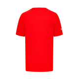 Scuderia Ferrari F1 Freizeit-T-Shirt mit großem Logo rot