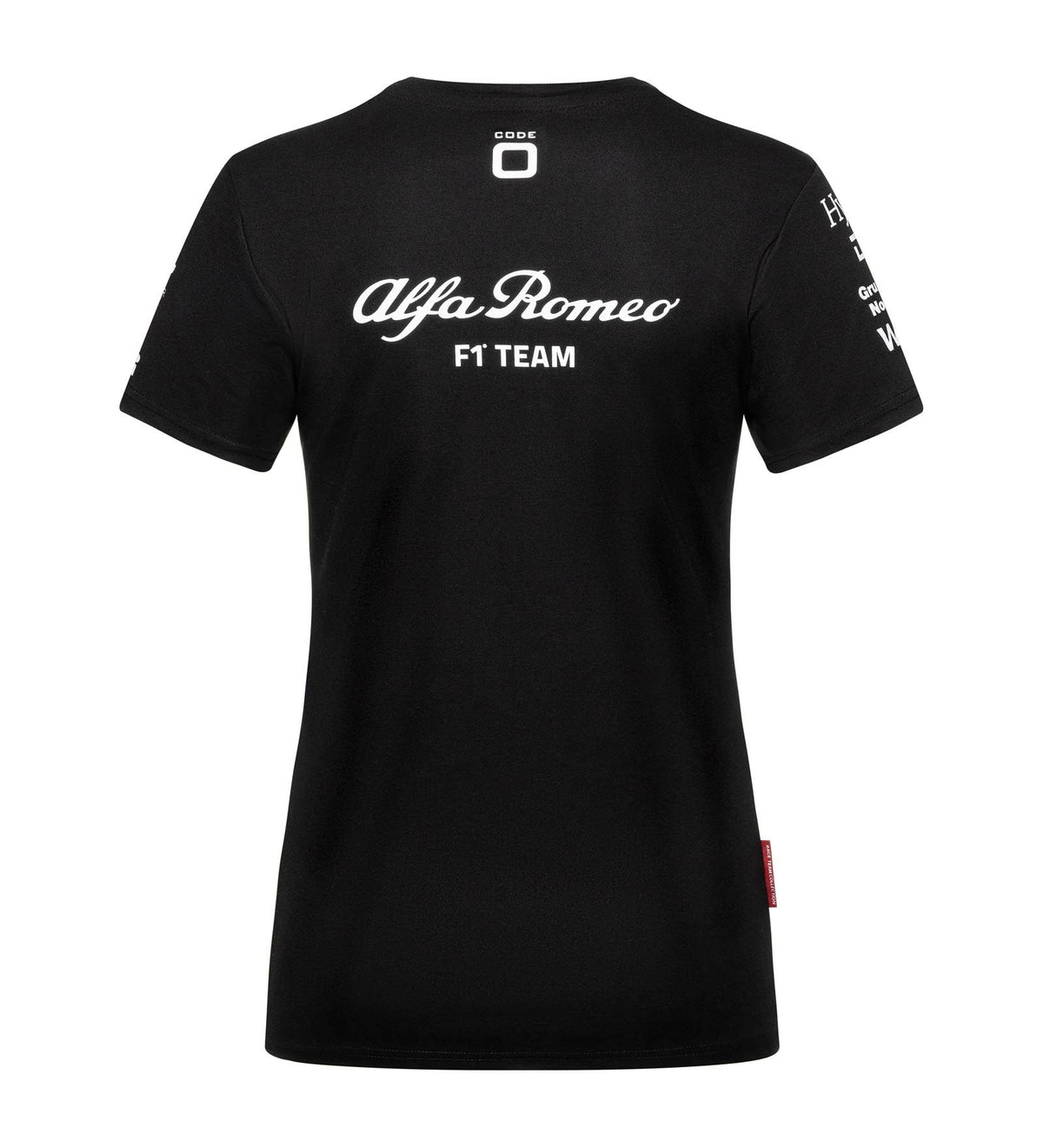 Alfa Romeo F1 Team Damen-Team-T-Shirt schwarz