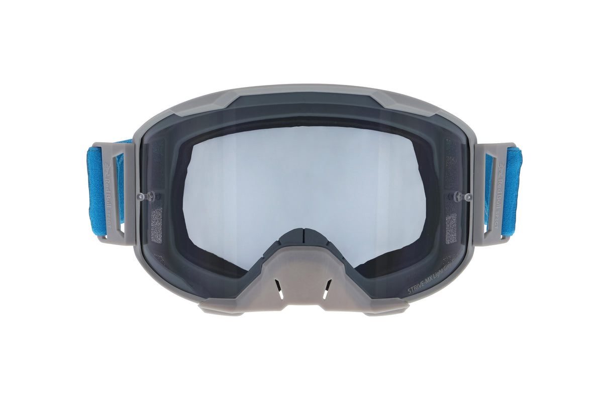 Red Bull Spect Motocrossbrille STRIVE grau mit Rauchglas