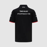 Porsche Motorsport Team-Poloshirt Formel E schwarz
