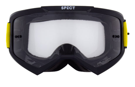 Red Bull Spect Motocrossbrille EVAN schwarz mit klarem Glas