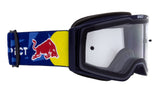 Red Bull Spect TORP motocross goggles blue with clear lens