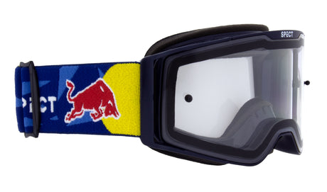 Red Bull Spect Motocrossbrille TORP blau mit klarem Glas