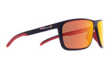 Red Bull Spect Sonnenbrille TAIN schwarz mit orangefarbenen Gläsern