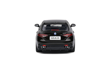 Modell Solido Alfa Romeo Giulia Quadrifoglio 1:43 schwarz