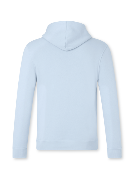 Red Bull Racing F1 casual hoodie with ORBR logo, light blue