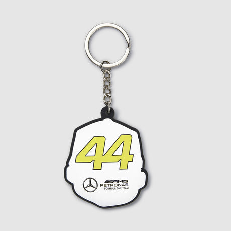 Lewis Hamilton Schlüsselanhänger – Mercedes AMG F1 mit LH-Motiv