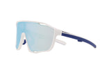 Red Bull Spect Sonnenbrille KRAFT weiß-blau mit blauem Glas