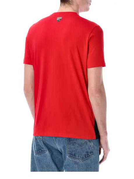Ducati Corse Freizeit-T-Shirt mit Trikolore