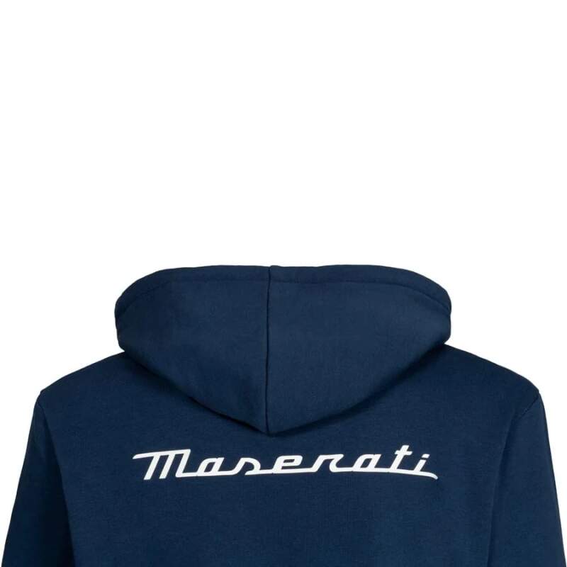 Maserati men's hoodie, navy blue