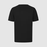 Porsche casual T-shirt with logo, black