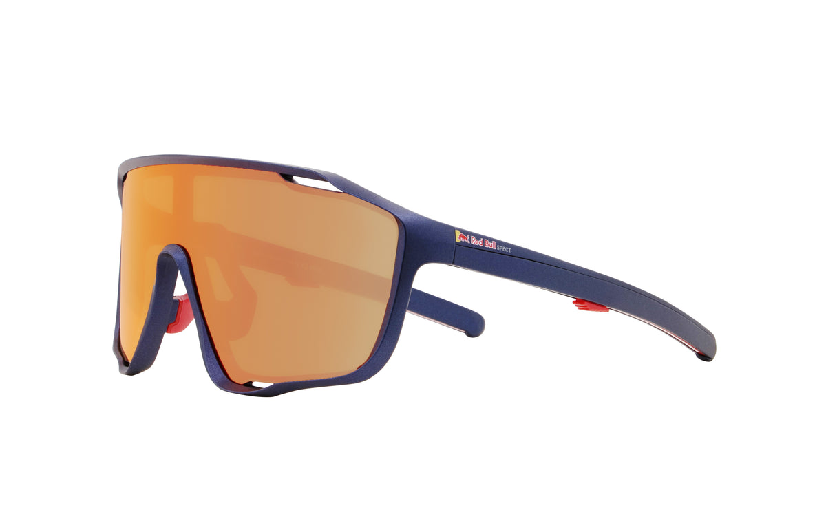 Red Bull Spect KRAFT Sonnenbrille blau mit braunem Glas