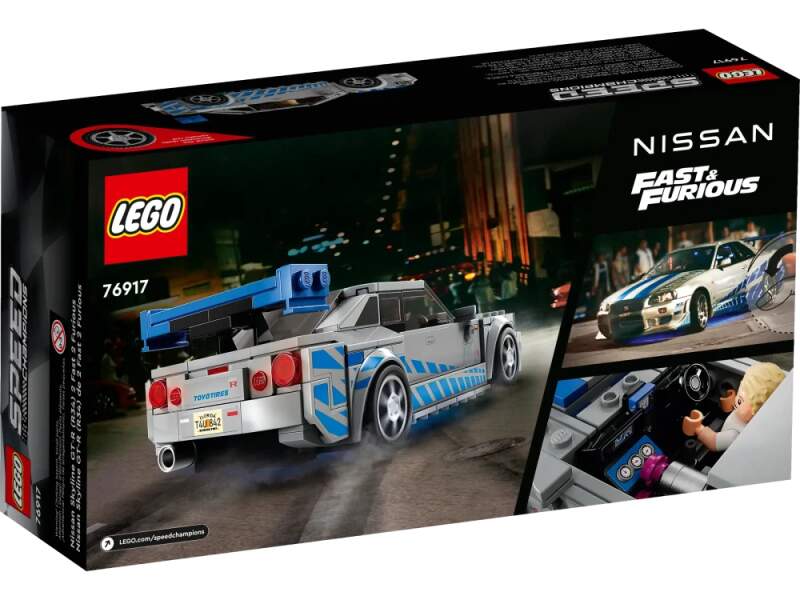 LEGO Bauset Fast & Furious 2 Nissan Skyline GT-R34