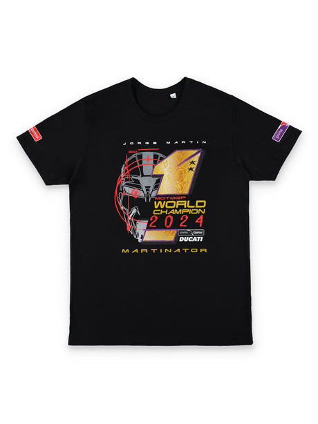Jorge Martín #MART1NATOR champion T-shirt black