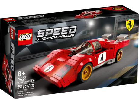 LEGO Speed Champions 76906 1970 Ferrari 512 M Bauset