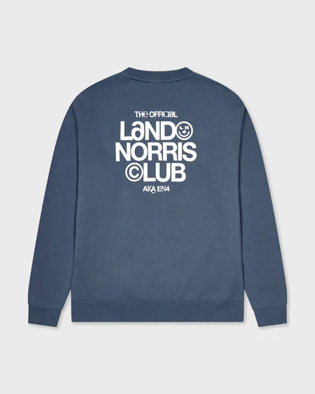 Lando Norris LN4 Club Sweatshirt – Blau