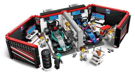 LEGO Bauset Alpine/Mercedes – Formel-1-Garage – City Edition