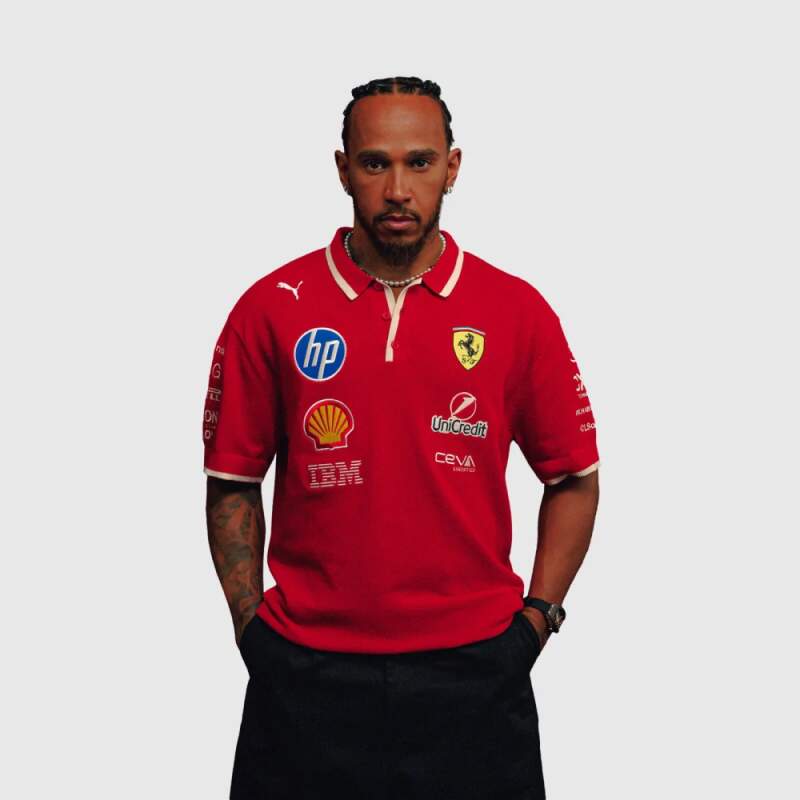 Scuderia Ferrari F1 2025 Team-Poloshirt SE China