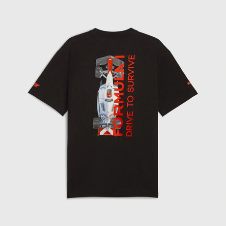 Puma F1 Drive to Survive Oversized T-Shirt – Schwarz