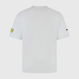 Scuderia Ferrari F1 Freizeit-T-Shirt mit SF-Motiv grau
