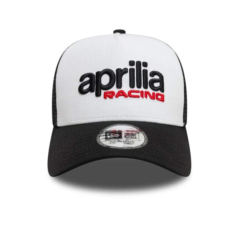 Aprilia Racing EF Cap weiß mit Logo