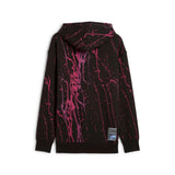 Puma Formula 1 Splash Hoodie – Schwarz/Pink