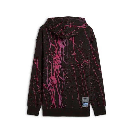 Puma Formula 1 Splash Hoodie – Schwarz/Pink